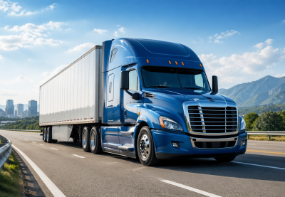 Commercial truck insured in Miami, Florida by American US Insurance