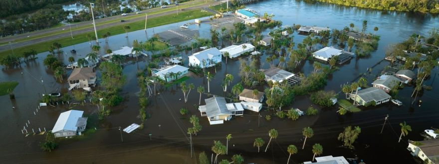 Flooding from hurricane