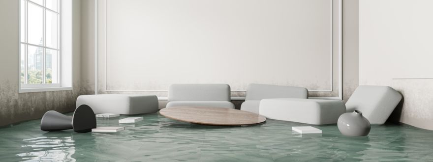 Flooded House, flood insurance Cape Coral, Fl