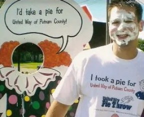 Pie-in-the-Eye fundraiser
