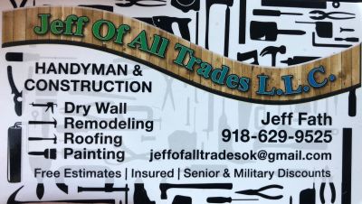 Welcome to Jeff of All Trades LLC