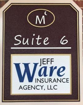 Front of Jeff Ware Insurance Office
