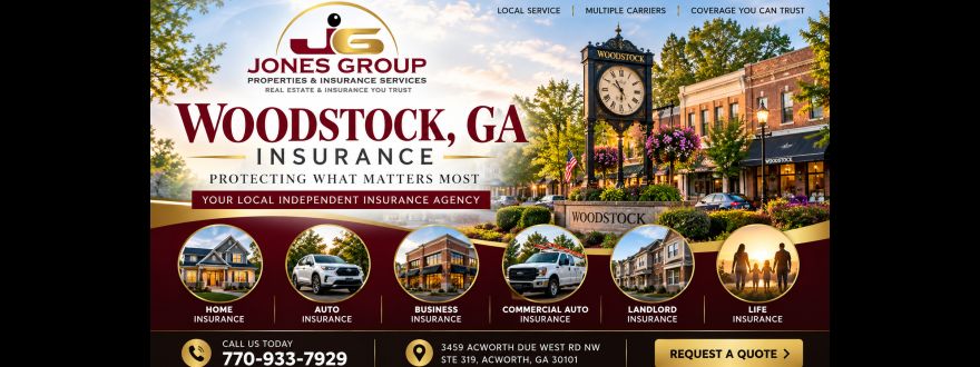 Woodstock GA Insurance – Jones Group Insurance Services