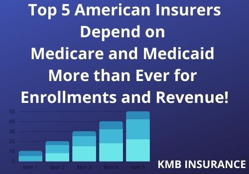 american insurance companies depend on medicare and medicaid for growth and revenue