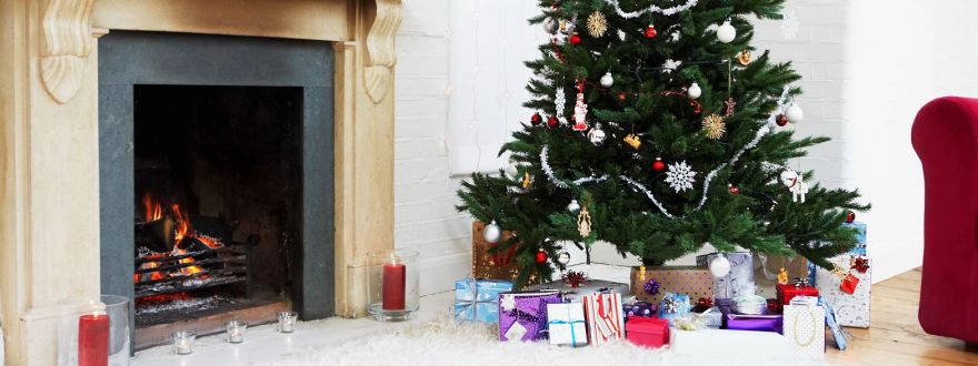 Be sure your fireplace, presents and tree don't cause hazards in your home during the holidays