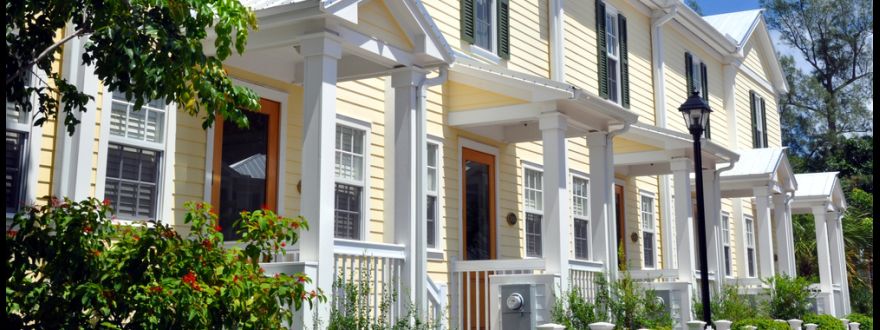 Modern condo buildings representing condo association insurance coverage and protection needs