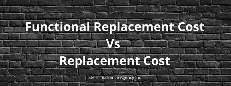 Functional Replacement Cost vs Replacement Cost 