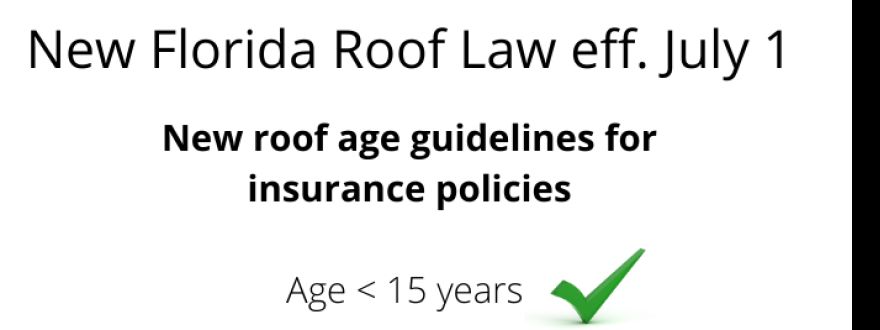 Florida acts to reduce cost of roof repairs and replacement