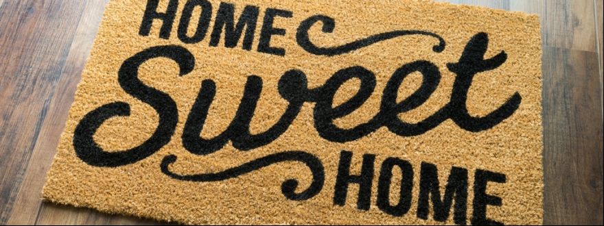 home sweet home door mat