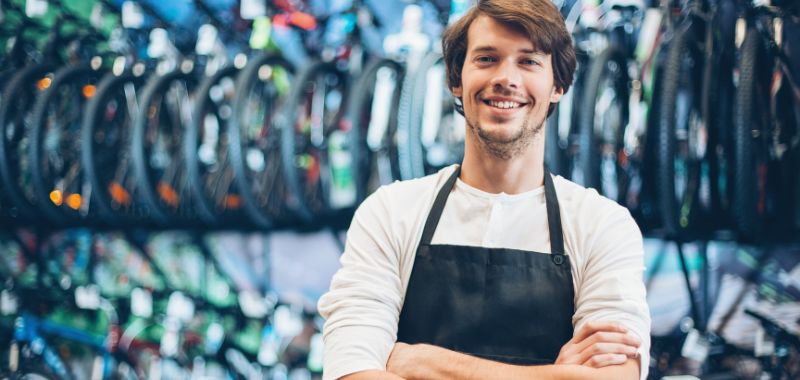 A business owner with insurance 