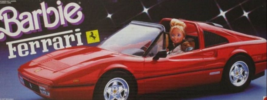 barbie mercedes car