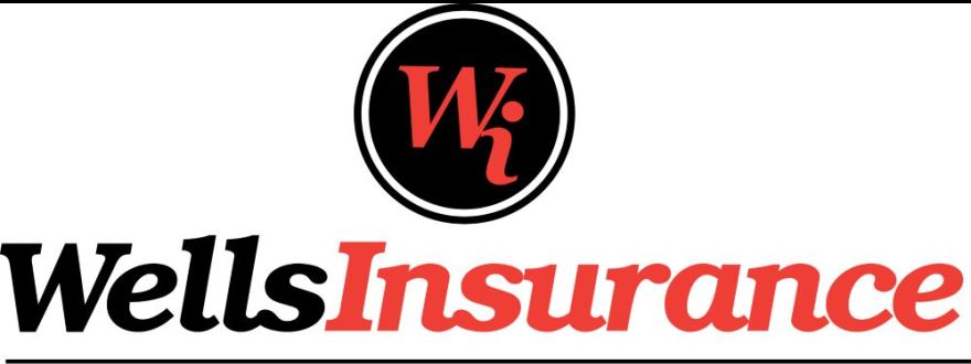 Wells Insurance logo: Stylized